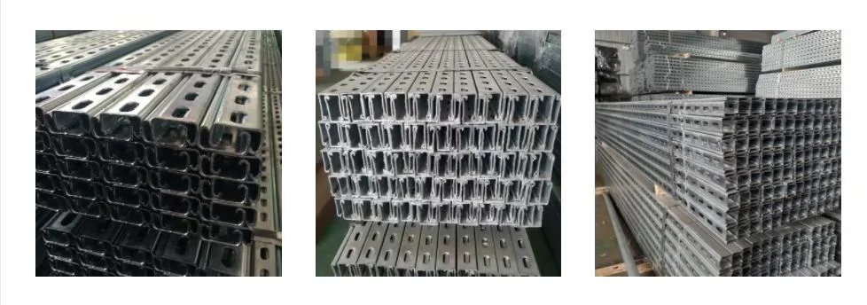 Zn Al Mg Coated Steel Frame or Mounting Part or Bracket for Solar Panel